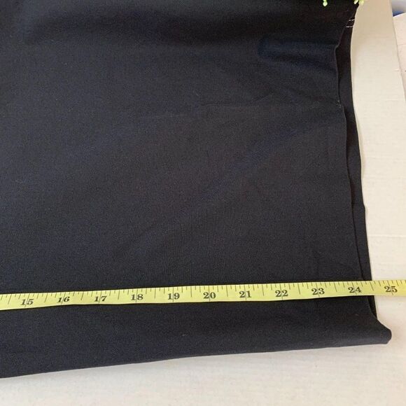 Alfani Plus Wide Leg Tummy Control Cropped Trousers Culottes 28W Black - Picture 7 of 8